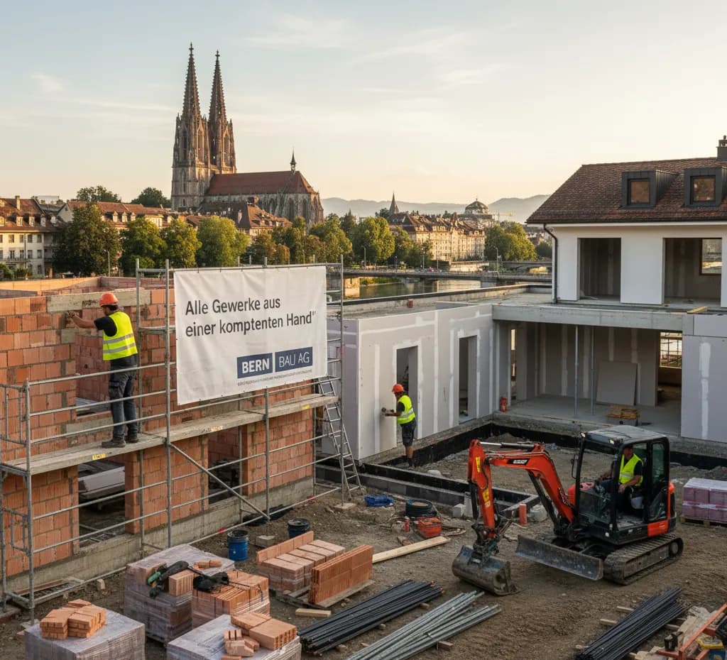 Dacharbeiten – Beispielprojekt in Bern